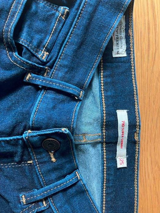 Дънки Levi's® 710 Super Skinny Women's Jeans- Нови, размер 25