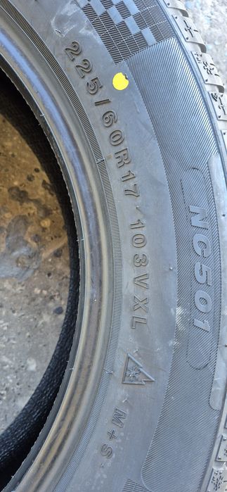 4 anvelope M+S noi Sunny 225/60/17,dot 2025.Pretul este pe bucata.