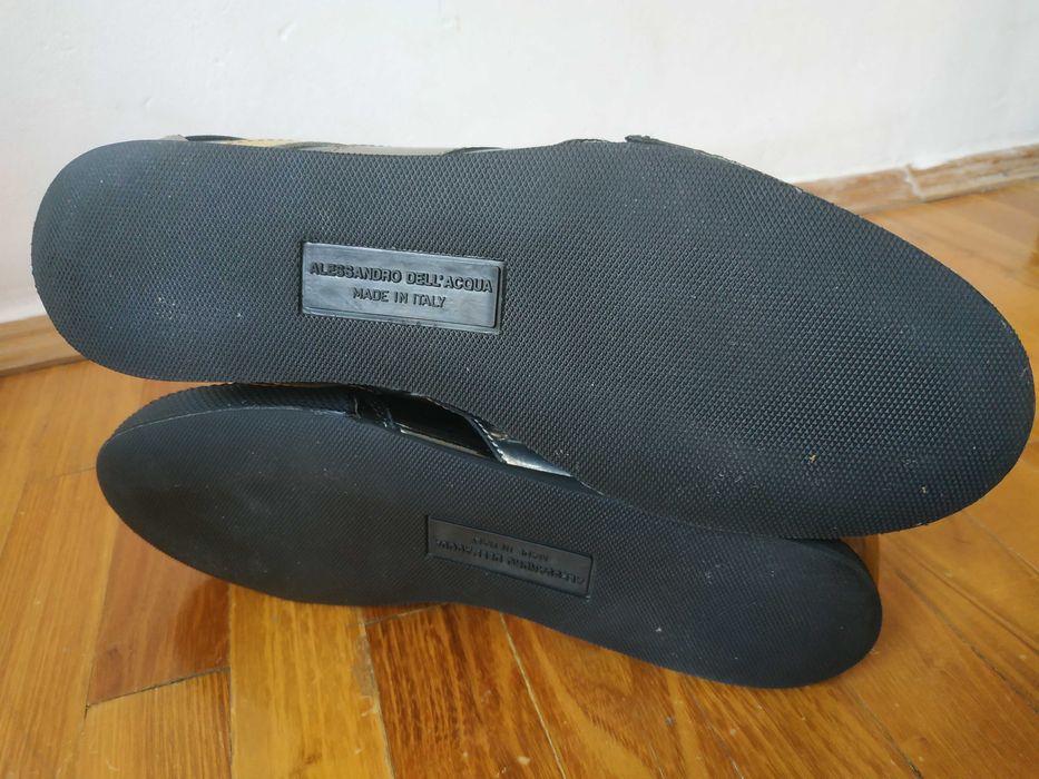 Alessandro Dell'Acqua (Napoli) 41 / 27 cm pantofi eleganti barbati