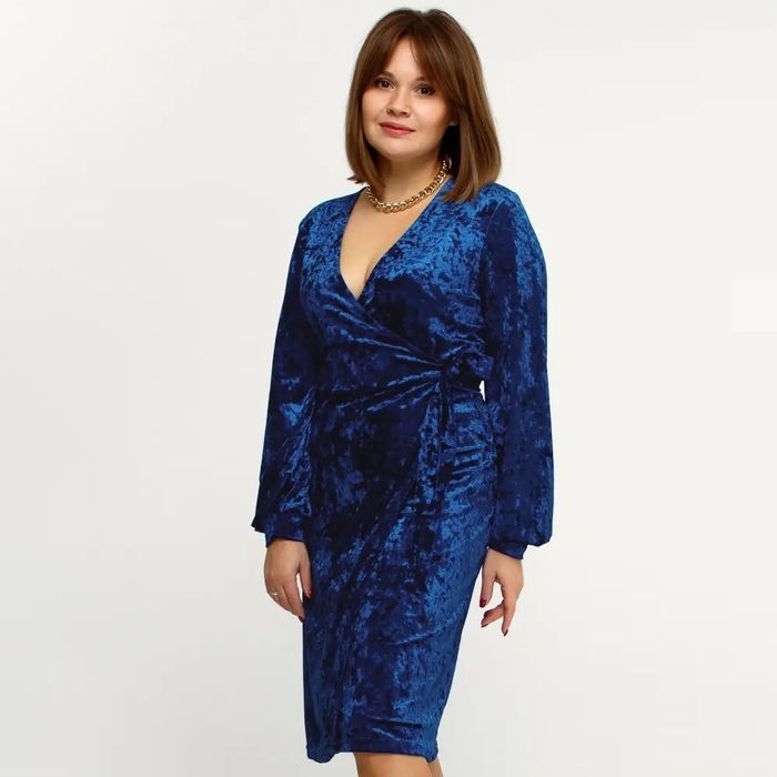 Бархатное платье 52-54р.