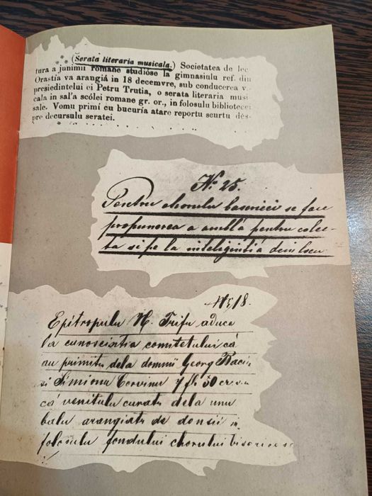 ”Centenarul CORULUI DIN ORĂȘTIE 1868-1968”