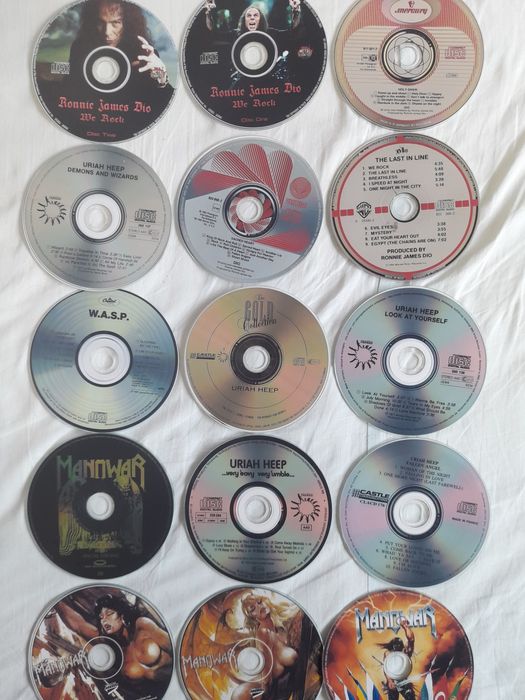 CD дискове с рок музика