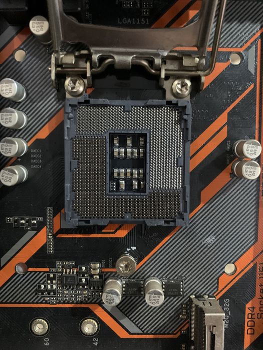 Материнская плата + процессор + кулер