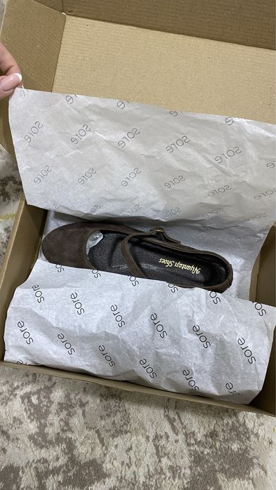 Продаю Замшевые балетки новые