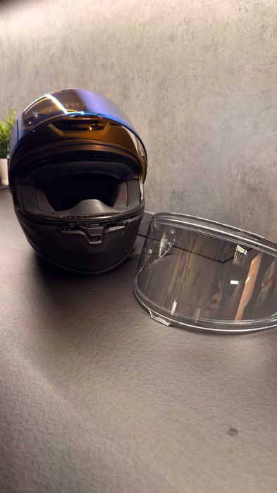 Vand Casca Moto Shoei NXR2 marimea S negru mat, 2 viziere, 2 pinlock