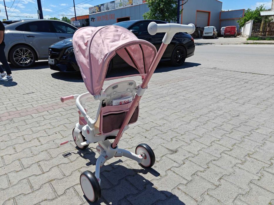 BYOX Детска триколка COMPACTO 4в1 розов