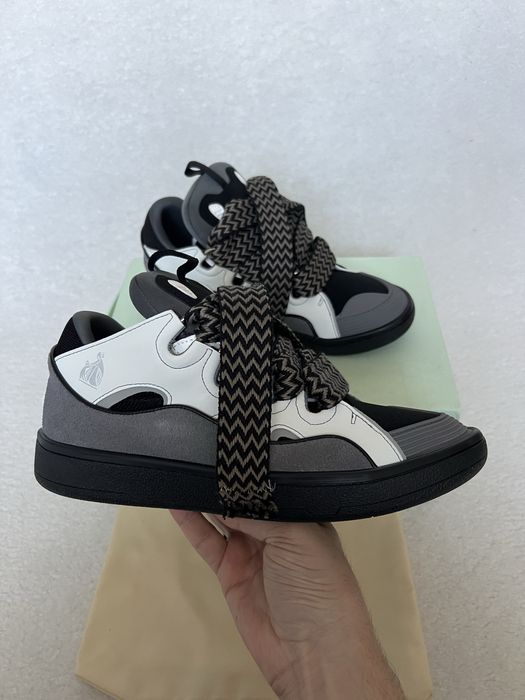 Lanvin Curb Black/ Grey 42