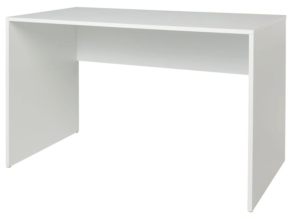 Birou alb San Francisco cu mult spațiu pentru picioare