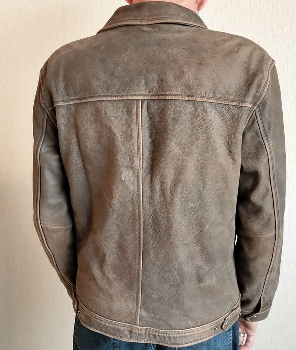 Куртка кожаная мужская