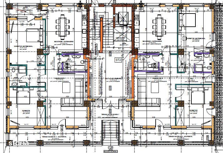 Spatiu comercial de inchiriat, 3 incaperi, 125 mp, parcare, zona Mall