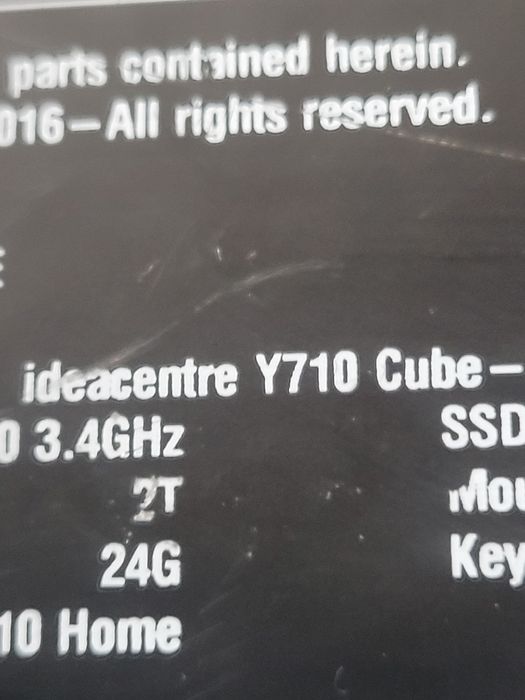 Pc Lenovo Gaming ideapad  Y710 cub  ,procesor i7