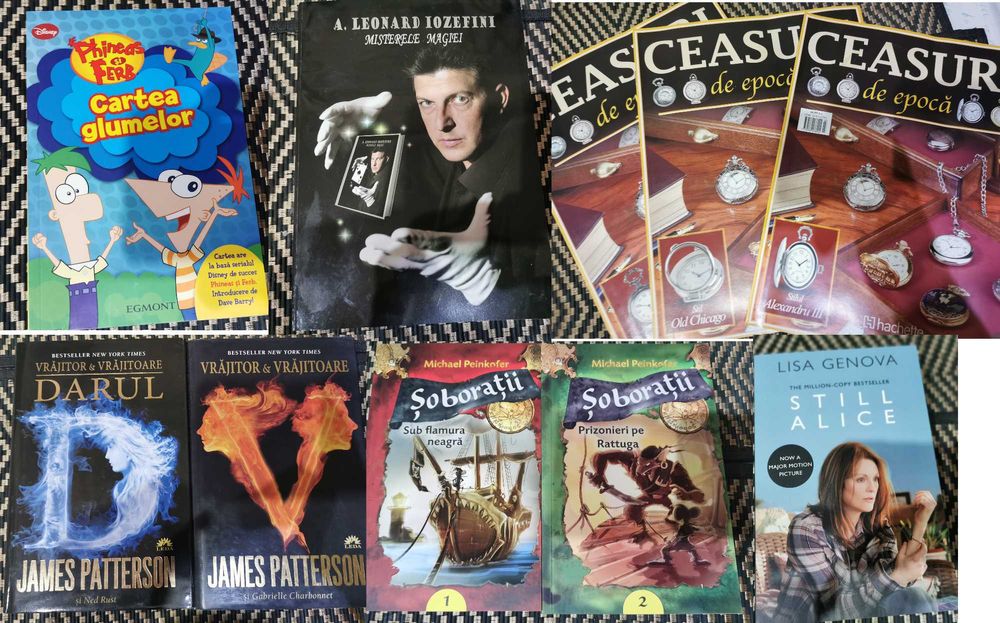 Cărți dicționare și reviste - copii adolescenți adulți diverse
