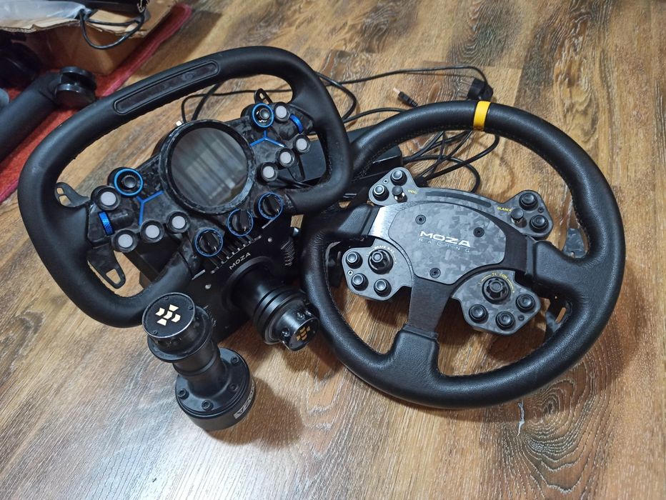 MOZA R12 + RSv2 волан + VGS волан + екстеншъни род ГАРАНЦИЯ