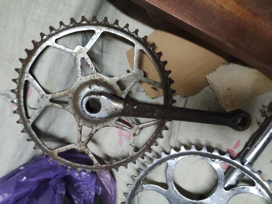 Кожаное седло на велосипед СССР