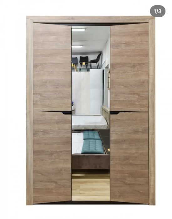 Шкаф, кровать, матрас