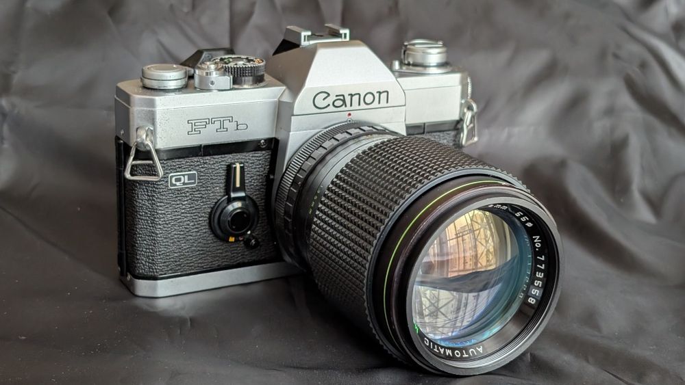 Canon FTb QL & Hanimex 135mm f2.8