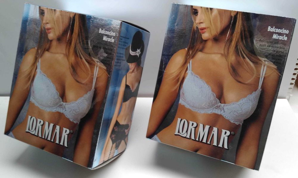 -50% Sutien sutiene LORMAR Miracle marimi 1 si 2 originale Italia.
