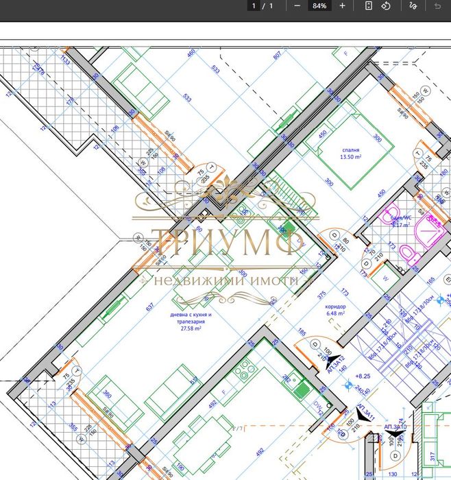 Продава се Двустаен апартамент в Варна, Виница - 76 кв.м за 1955 €/кв.м - Снимка #1