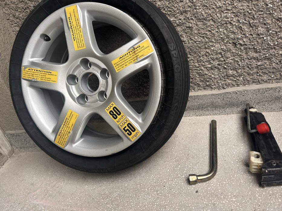 Резервна гума тип патерица 5*112 16