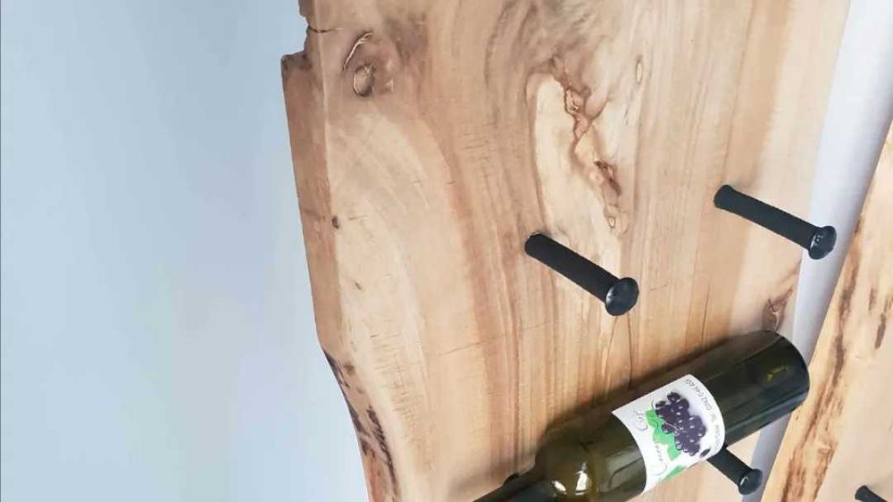 Suport vertical de depozitare sticle vin / sampanie