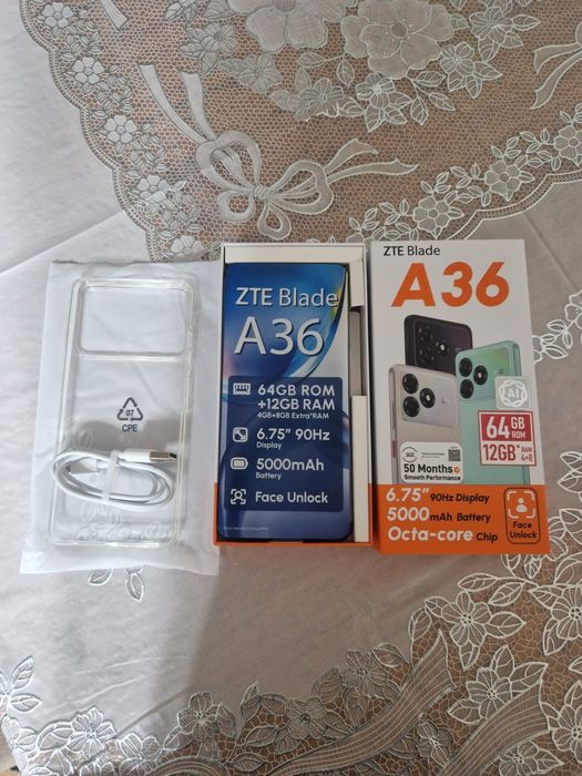 Продам новый телефон ZTE Blade A 36