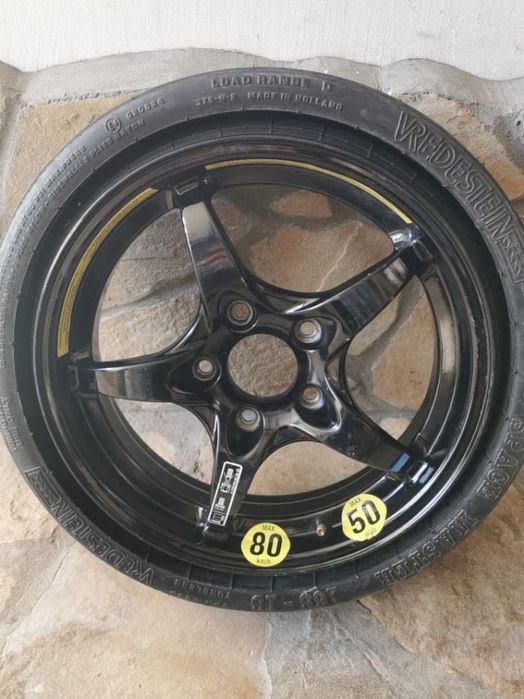 Сгъваема резервна гума, патерица 165 / 15/mercedes