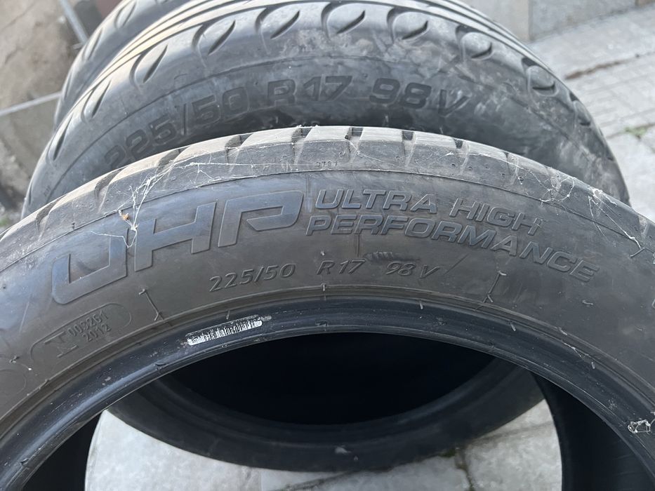 Продавам 4 бр. гуми 225/50/17