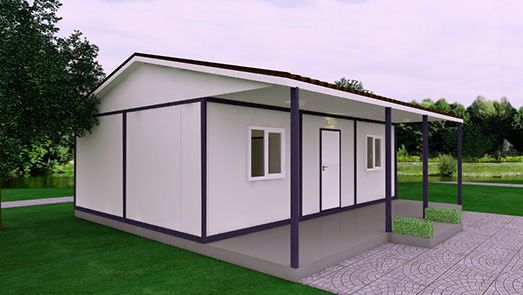 Casa de locuit din panou sandwch