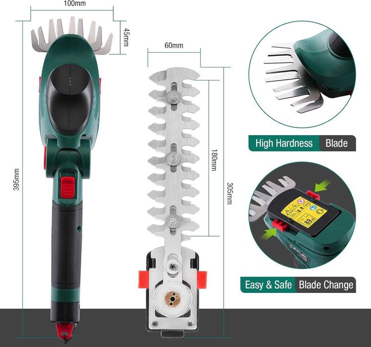 Foarfeca electrica iarba- gard viu, cu Acumulator, REDUS de la 260RON