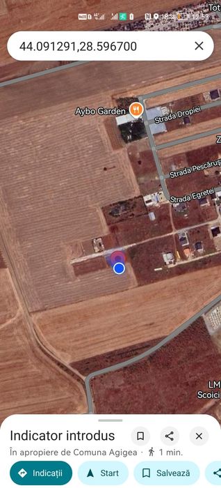 Vand teren intravilan Agigea schimb si cu auto