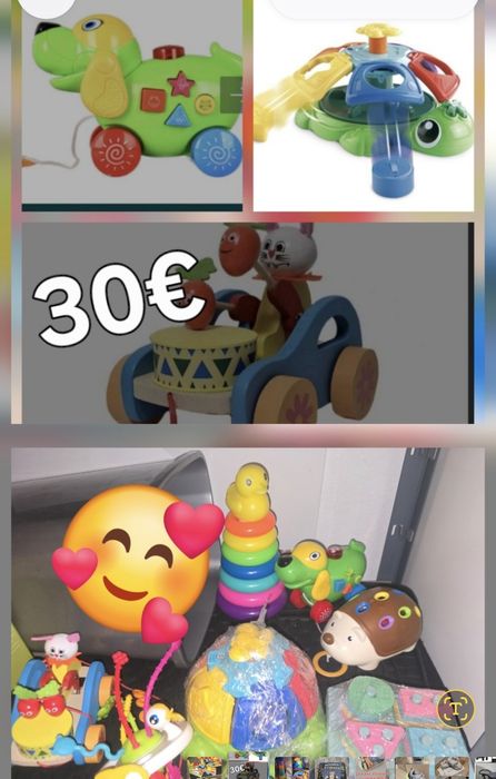 Лотове  от играчки монтесори, интерактивна музикални