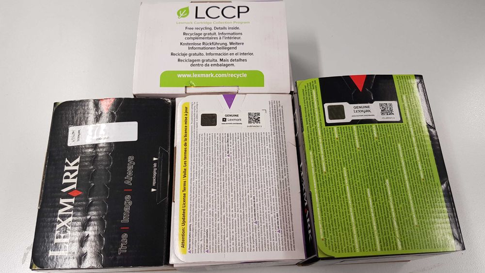 Lexmark C544, C546, X544, X546, X548 оригинални OEM тонер касети