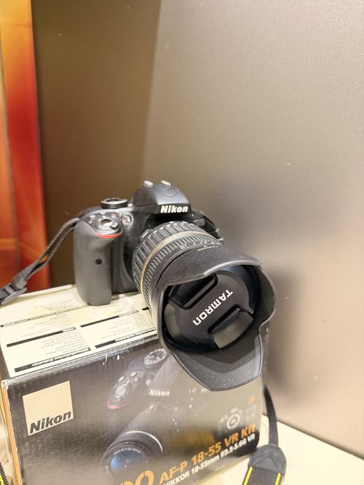 Като нов фотоапарат NIKON D3300 AF- P 18-55 VR Kit