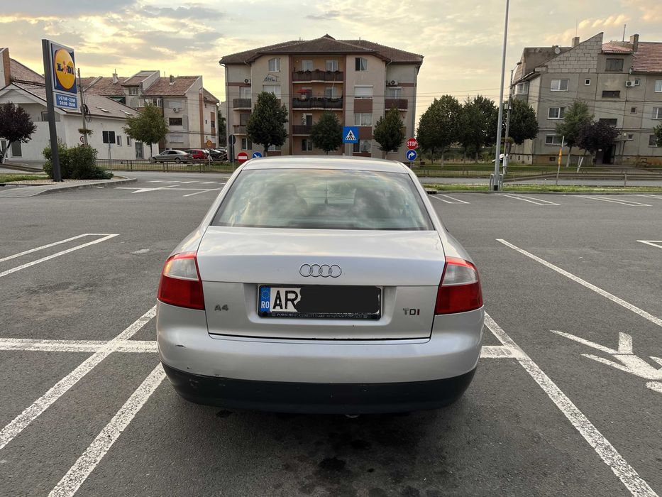Audi A4 1.9 TDI – 131 CP – Berlină – 2002 – Motor Diesel