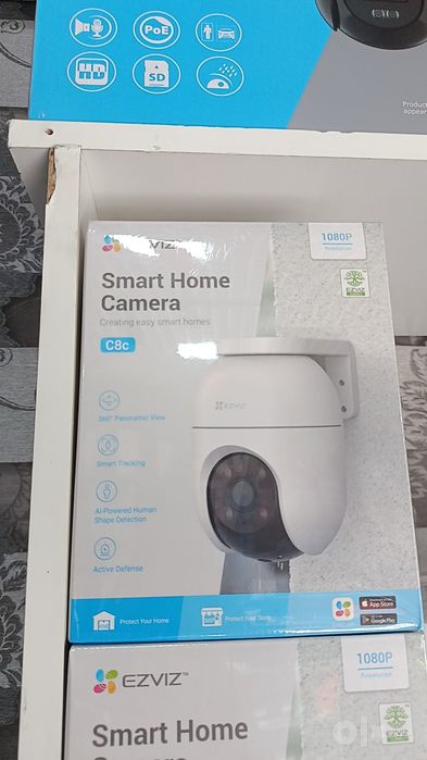 Kuzatuv kameralari. Hikvision. Ezviz. Dahua. Imou. Tapo.