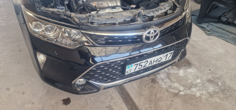 Бампер задний камри 55