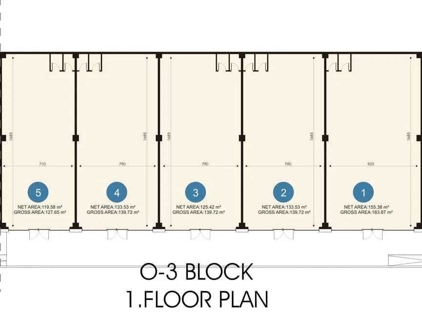 Фасадный блок в ЖК New Port — 667 м² \под ато салон\ресторан\офис
