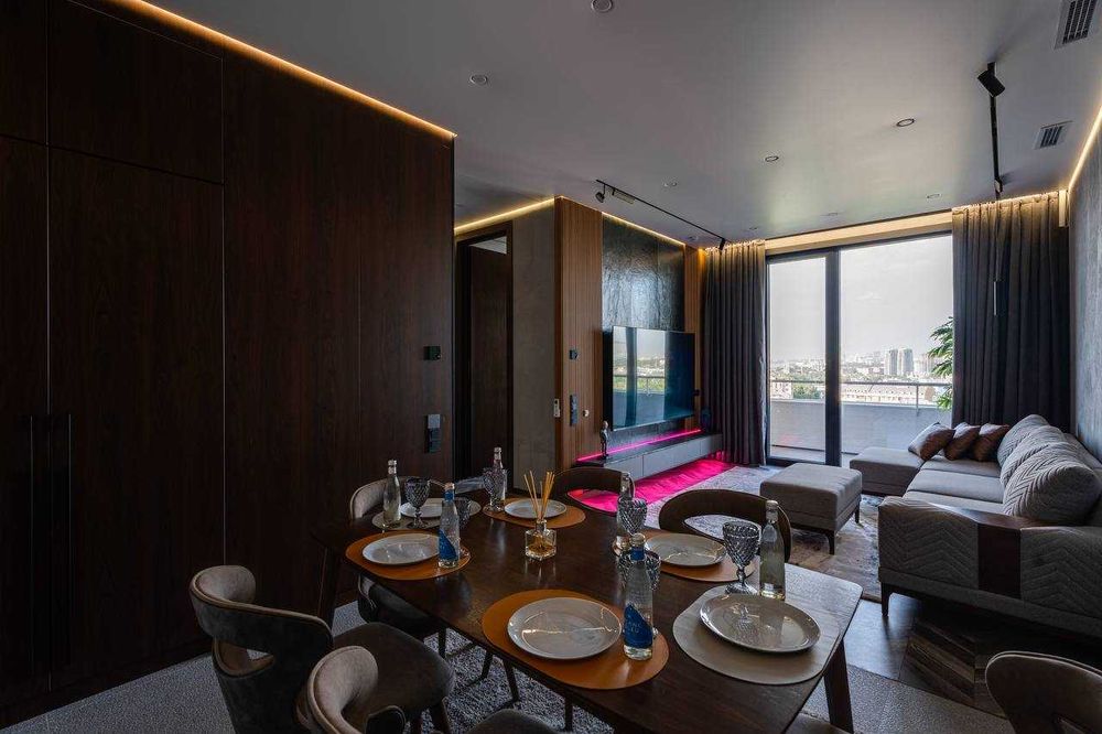 infinity 3х ком с ремонтом подключ Golden House Ул Садыка Азимова 80м;