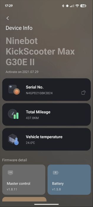 Trotineta Ninebot KickScooter Max G30E II