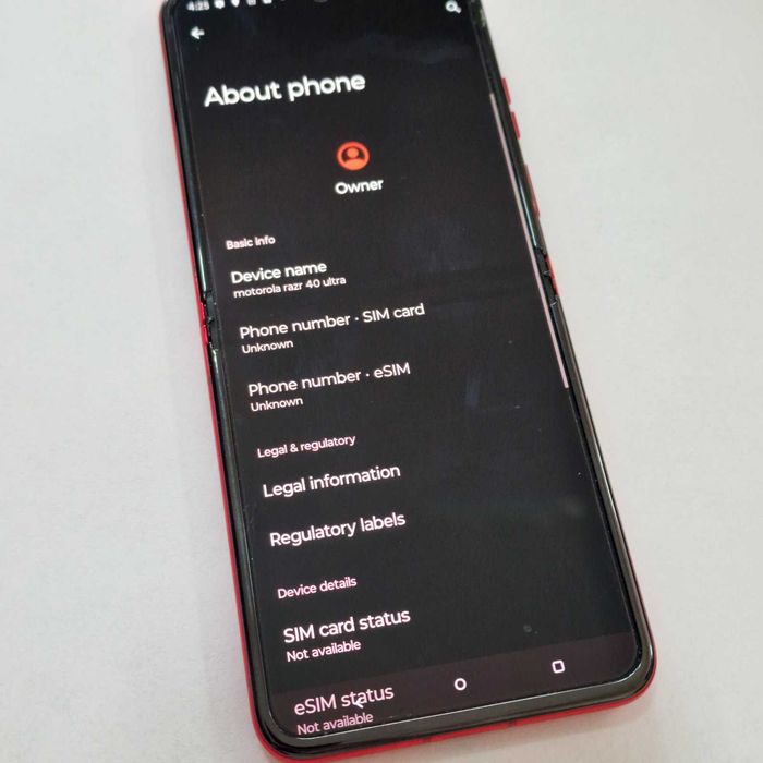 Motorola Razr 40 Ultra 5G 256GB 8GB RAM Dual