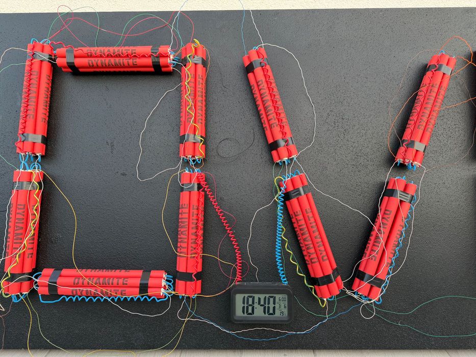 Tablou Dynamite LOVE