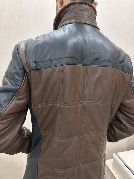 Мъжко  яке от естественна кожа