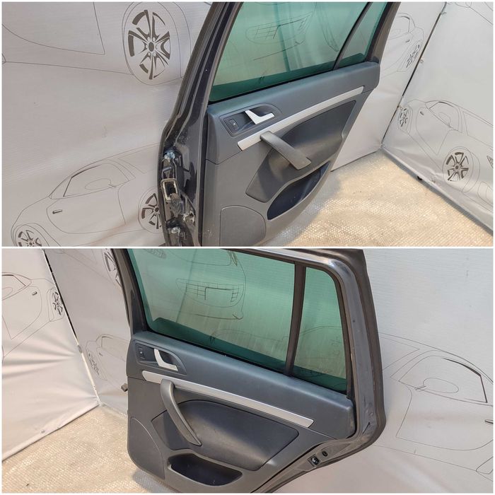 Ușă Spate Dreapta Skoda Octavia Mk2 1Z Break Gri F8J / 9J 2011 / [2004-2013] / 1Z9833056 1Z0833401B 1Z0833402B (3E)