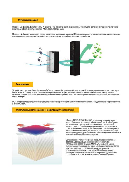 Настенный рекуператор Welkin — Свежий воздух без открытых окон!