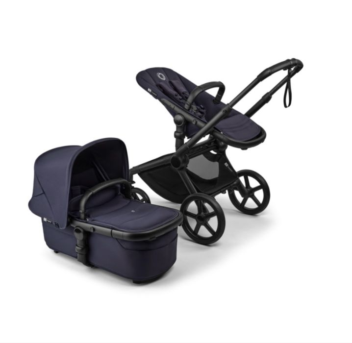 Carucior Bugaboo Fox 5 Renew Black Deep Indigo 2 in 1