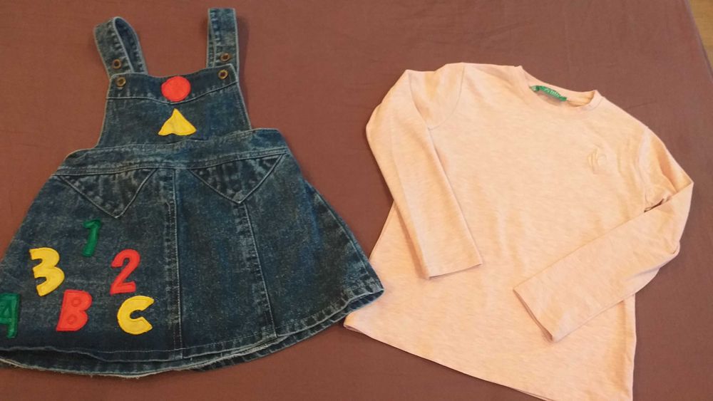 Детска много красиви рокли и комплекти за момиченце 2-3-4-5г