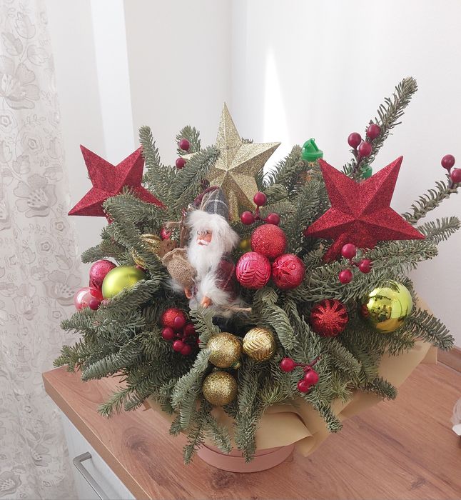 Букет новогодний