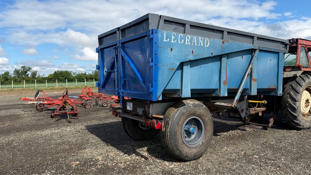 Remorcă basculabilă Agricola tandem Legrand 12,5 tone