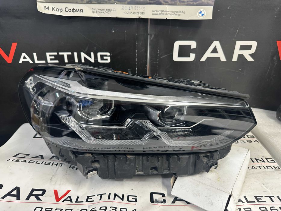 Фар фарове десен Bmw X3 G01 X4 G02 LCI far farove Бмв х3 Г01 Х4 Г02