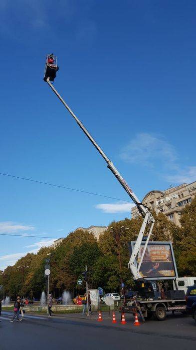 Inchiriere Nacela PRB 18 m - 120 lei/ora; inchiriem nacele electrice